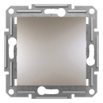 Вимикач двухполюсний самозажимний Asfora бронза, Schneider Electric [EPH0200169]