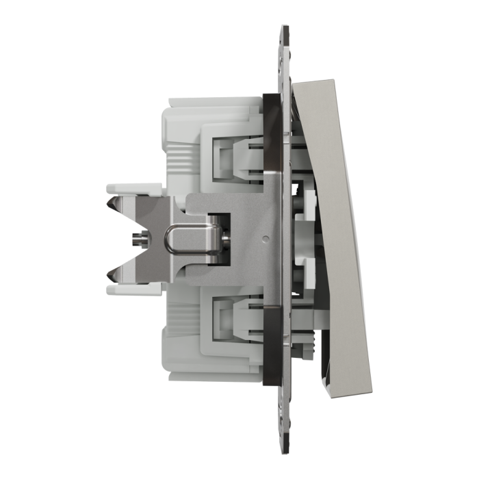 Вимикач двоклавішний самозажимний Asfora бронза, Schneider Electric [EPH0300169]