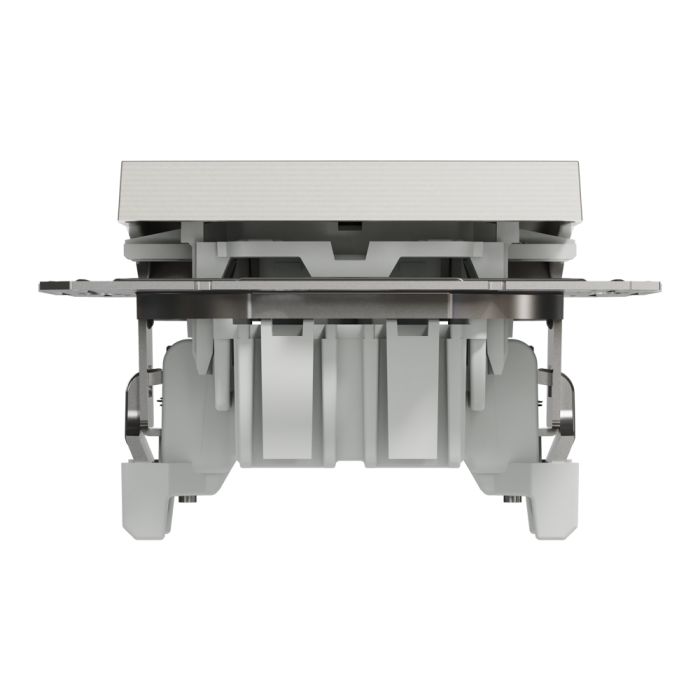 Перемикач одноклавішний самозажимний Asfora бронза, Schneider Electric [EPH0400169]