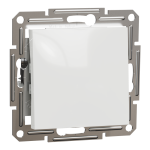 Перемикач одноклавішний, білий, Asfora, без рамки, Schneider Electric [EPH0470121]