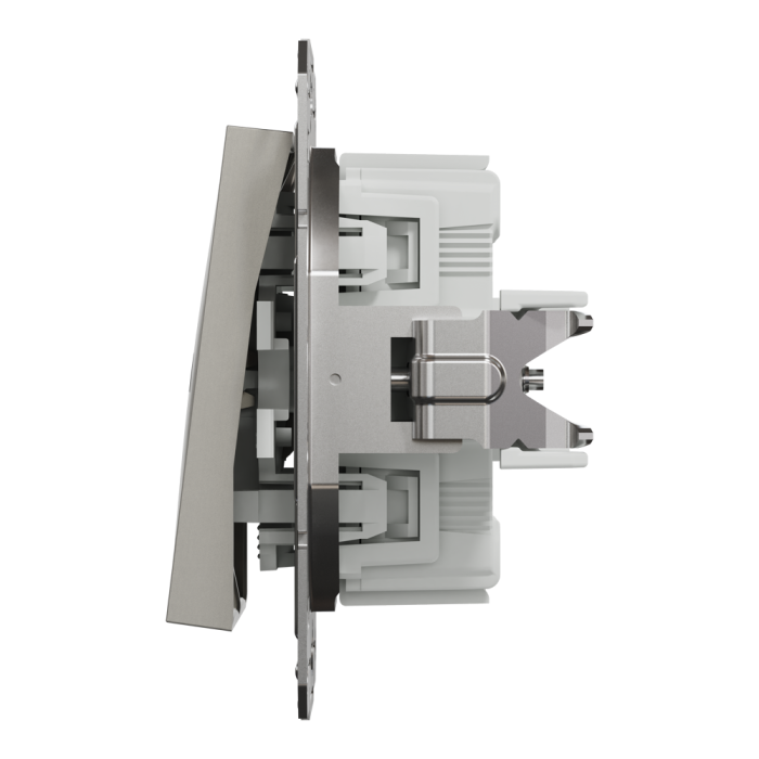Вимикач для жалюзі, самозажимний, Asfora бронза, Schneider Electric [EPH1300169]