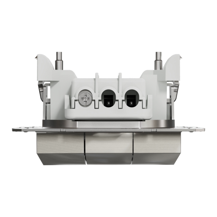 Вимикач трьохклавішний бронза Asfora, Schneider Electric [EPH2100169]