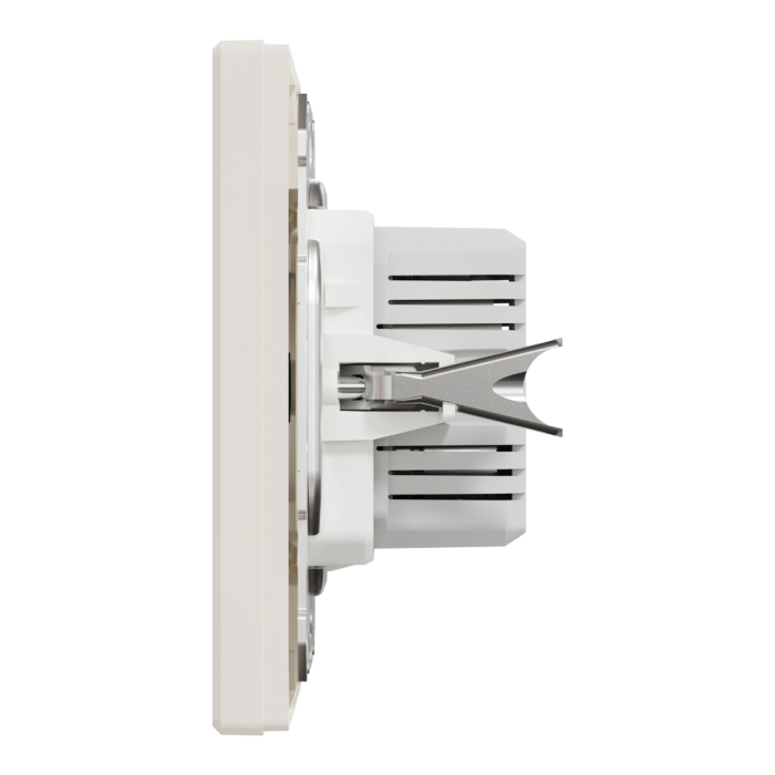 Подвійний зарядний пристрій USB 2.4 A, кремовий, Asfora, Schneider Electric [EPH2700323]