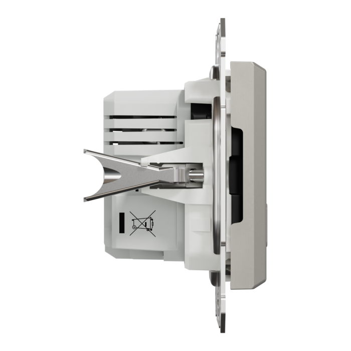 Подвійний зарядний пристрій USB 2.4 A, бронза, Asfora, Schneider Electric [EPH2700369]
