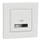 USB розетка А+С, 3 А, 45 Вт, біла, Schneider Electric [EPH2700421]