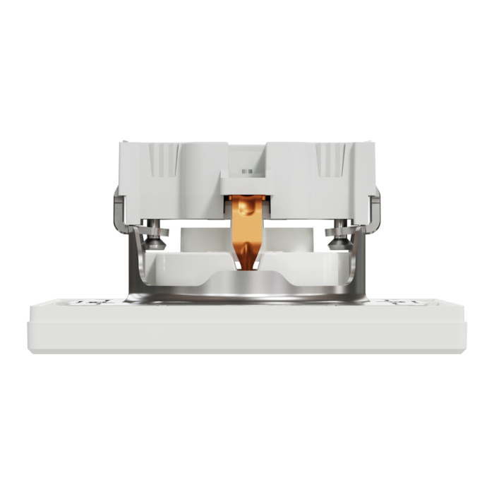 Розетка з заземленням біла Asfora, Schneider Electric [EPH2900121]