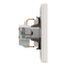 Розетка з заземленням крем Asfora, Schneider Electric [EPH2900123]