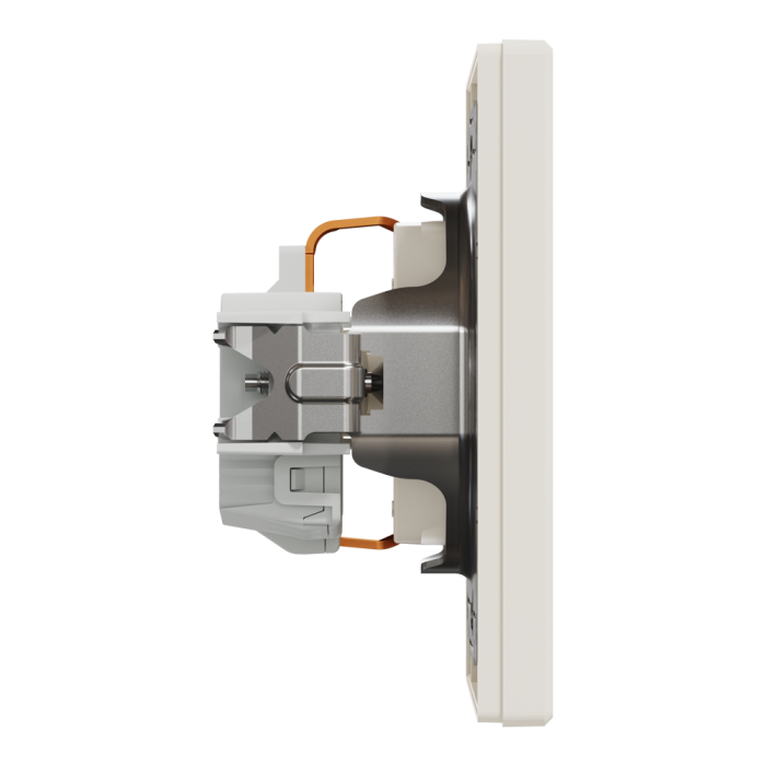 Розетка з заземленням крем Asfora, Schneider Electric [EPH2900123]