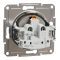 Розетка з заземленням Asfora бронза, Schneider Electric [EPH2900169]
