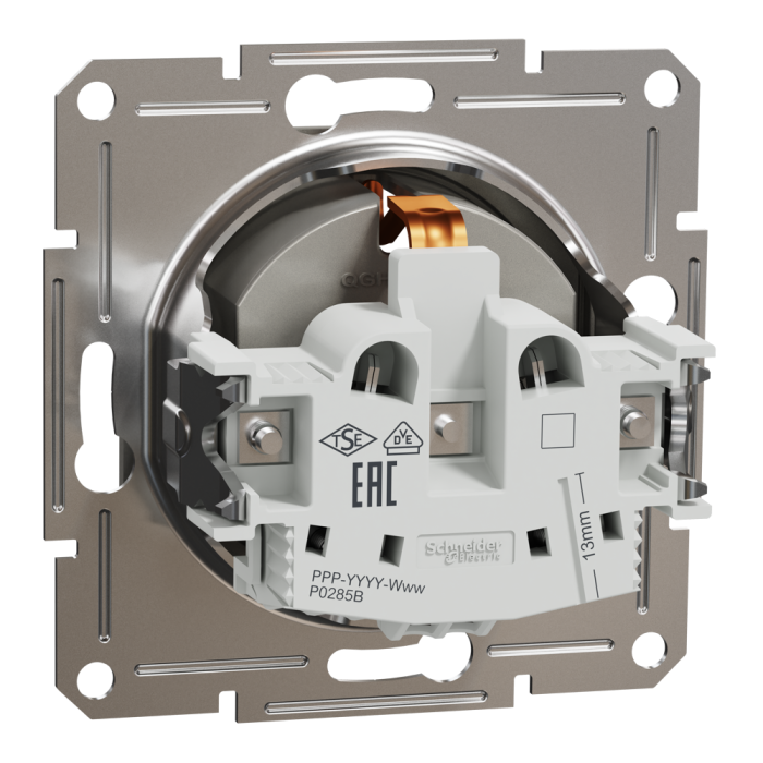 Розетка, бронза, 16 А, Asfora - Schneider Electric [EPH2900169]