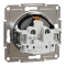 Розетка з заземленням Asfora антрацит, Schneider Electric [EPH2900171]