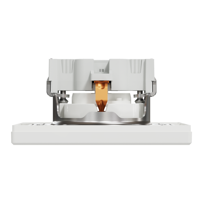 Розетка з заземленням з захисними шторками біла Asfora, Schneider Electric [EPH2900221]