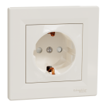 Розетка, кремова, 16 А, Asfora - Schneider Electric [EPH2900223]