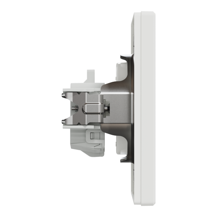 Розетка без заземлення біла Asfora, Schneider Electric [EPH3000121]