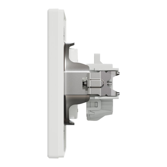 Розетка без заземлення біла Asfora, Schneider Electric [EPH3000121]