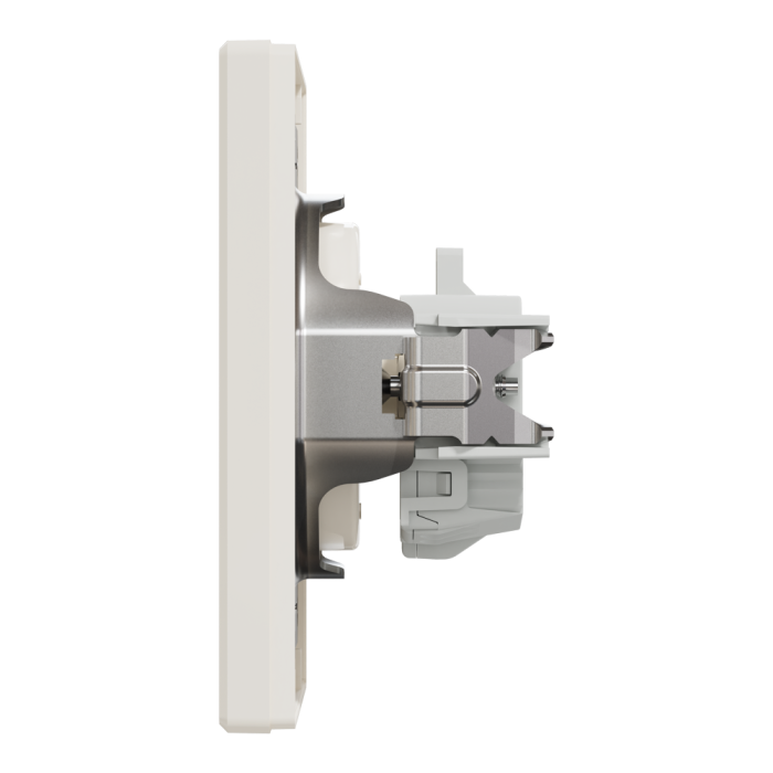 Розетка без заземлення крем Asfora, Schneider Electric [EPH3000123]