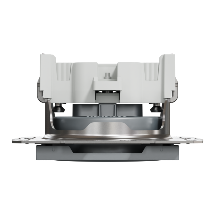 Розетка без заземлення Asfora сталь, Schneider Electric [EPH3000162]