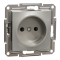 Розетка без заземлення Asfora бронза, Schneider Electric [EPH3000169]
