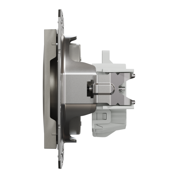 Розетка без заземлення Asfora бронза, Schneider Electric [EPH3000169]