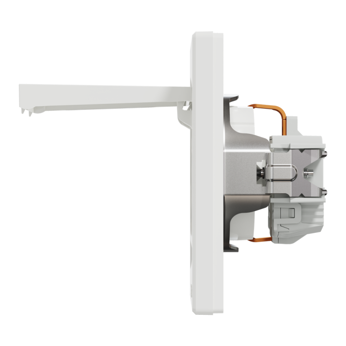 Розетка з кришкою, з заземленням біла Asfora, Schneider Electric [EPH3100121]