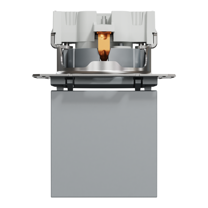 Розетка з кришкою, з заземленням Asfora сталь, Schneider Electric [EPH3100162]