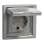 Розетка, алюмінієва, 16 А, Asfora - Schneider Electric [EPH3100361]