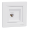Розетка RJ45, тип UTP, кат. 5е біла Asfora, Schneider Electric [EPH4300121]
