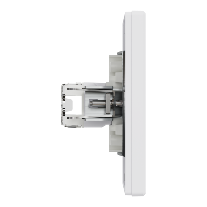 Розетка RJ45, тип UTP, кат. 5е біла Asfora, Schneider Electric [EPH4300121]