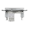 Розетка RJ45, тип UTP, кат. 5е Asfora алюміній, Schneider Electric [EPH4300161]