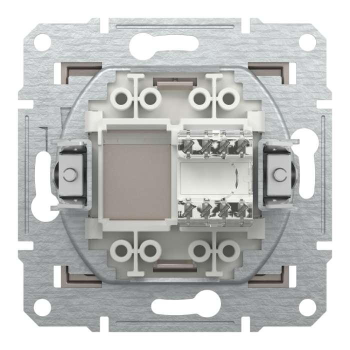 Розетка RJ45, тип UTP, кат. 5е Asfora бронза, Schneider Electric [EPH4300169]