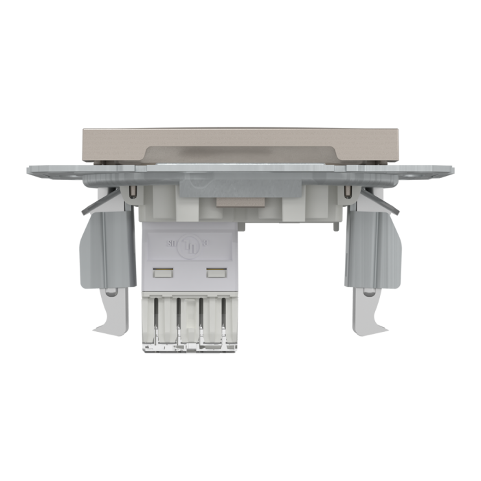 Розетка RJ45, тип UTP, кат. 5е Asfora бронза, Schneider Electric [EPH4300169]