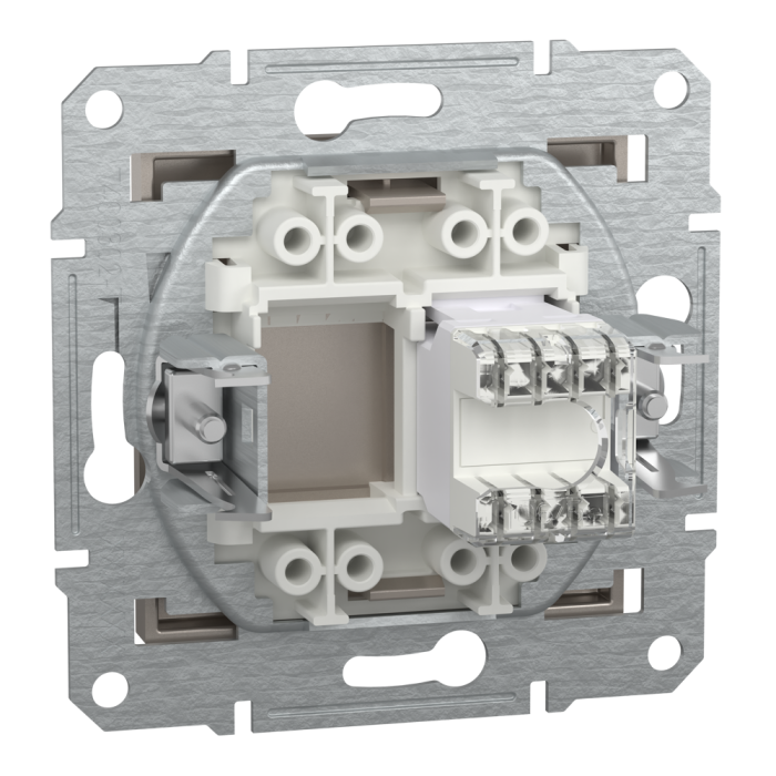 Розетка RJ45, тип UTP, кат. 5е Asfora бронза, Schneider Electric [EPH4300169]