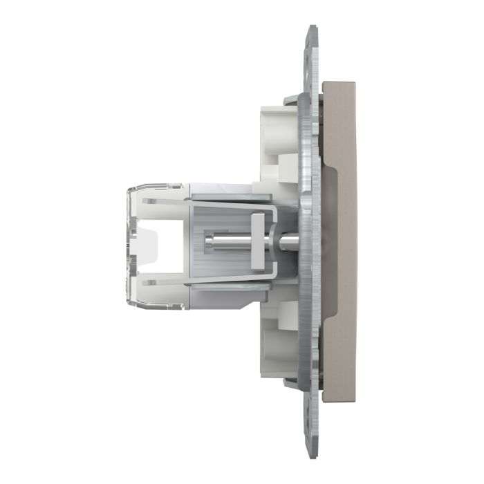 Розетка RJ45, тип UTP, кат. 5е Asfora бронза, Schneider Electric [EPH4300169]