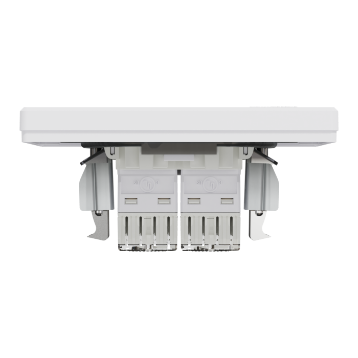 Розетка RJ45, тип UTP, кат. 5е подвійна біла Asfora, Schneider Electric [EPH4400121]