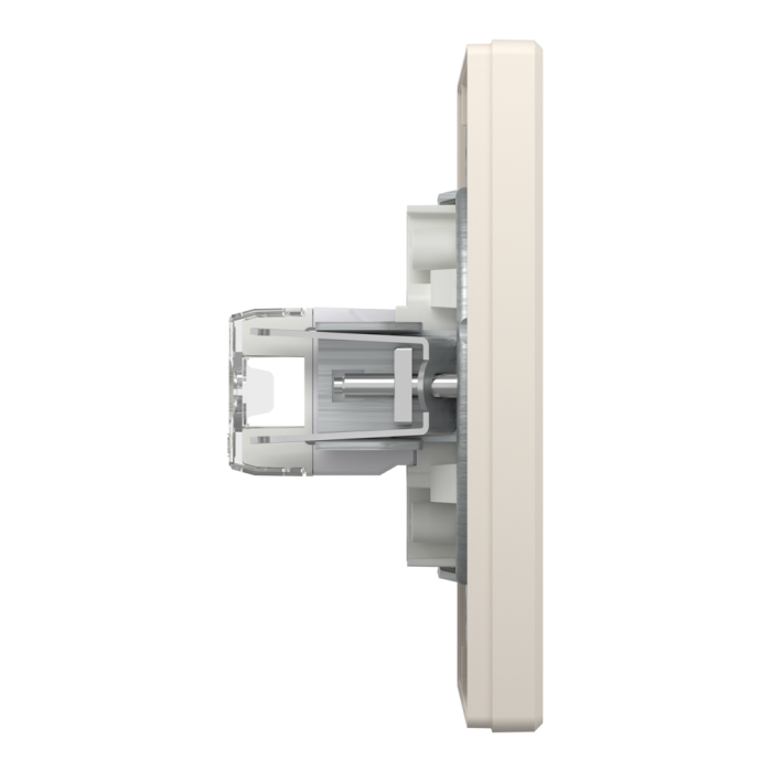 Розетка RJ45, тип UTP, utp кат. 5е подвійна крем Asfora, Schneider Electric [EPH4400123]