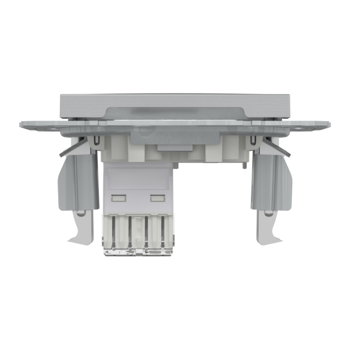 Розетка RJ45, тип UTP, кат.6 Asfora алюміній, Schneider Electric [EPH4700161]