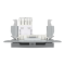 Розетка RJ45, тип UTP, кат.6 Asfora сталь, Schneider Electric [EPH4700162]