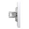 Розетка RJ45, тип UTP,  кат.6 подвійна біла Asfora, Schneider Electric [EPH4800121]