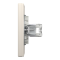 Розетка RJ45, тип UTP,  кат.6  подвійна крем Asfora, Schneider Electric [EPH4800123]