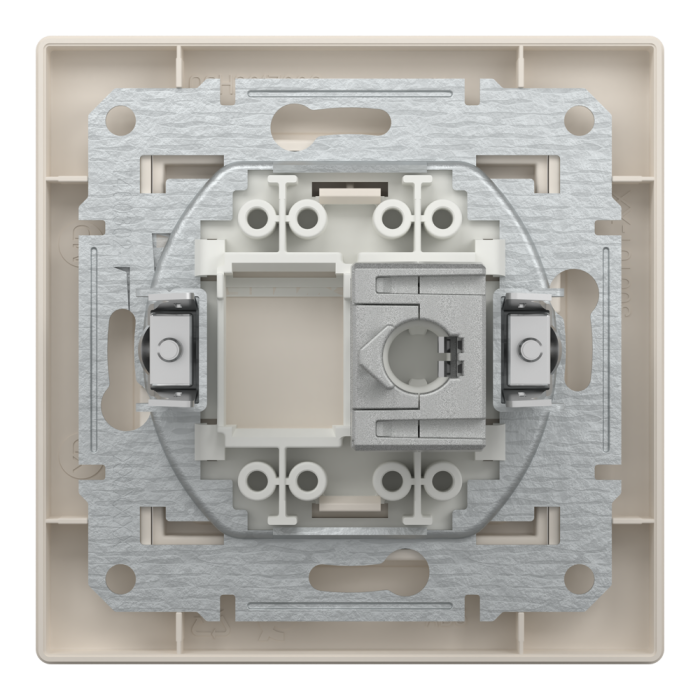 Розетка RJ45, тип STP,  кат. 5е крем Asfora, Schneider Electric [EPH5000123]