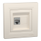 Розетка RJ45, тип STP,  кат. 5е крем Asfora, Schneider Electric [EPH5000123]