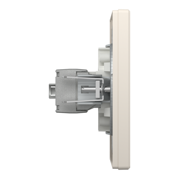 Розетка RJ45, тип STP,  кат. 5е крем Asfora, Schneider Electric [EPH5000123]