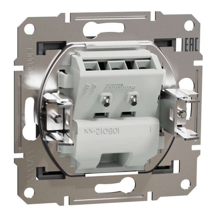 Вивід кабелю антрацит Asfora, Schneider Electric [EPH5500171]