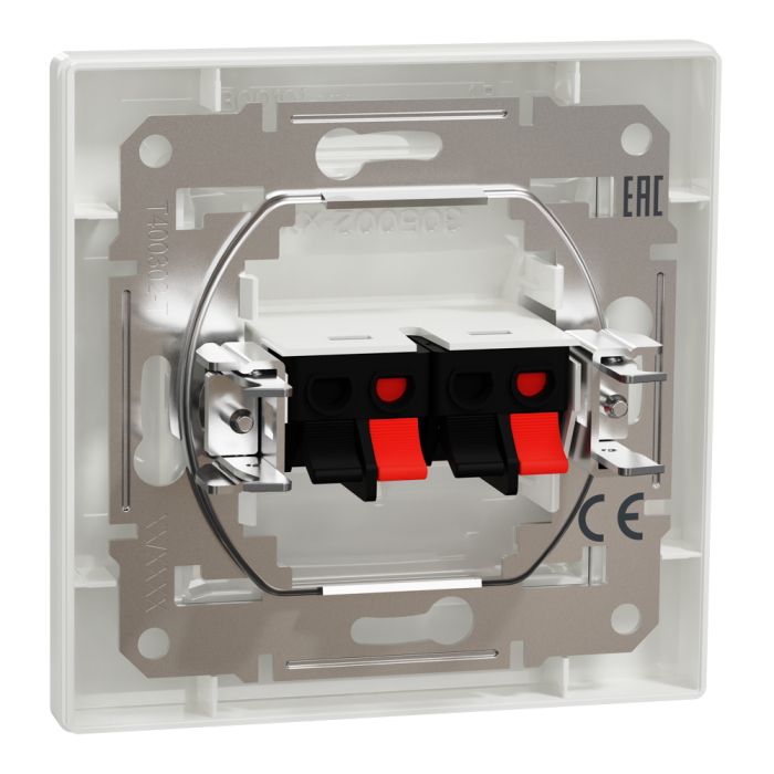 Аудіорозетка біла Asfora, Schneider Electric [EPH5700121]