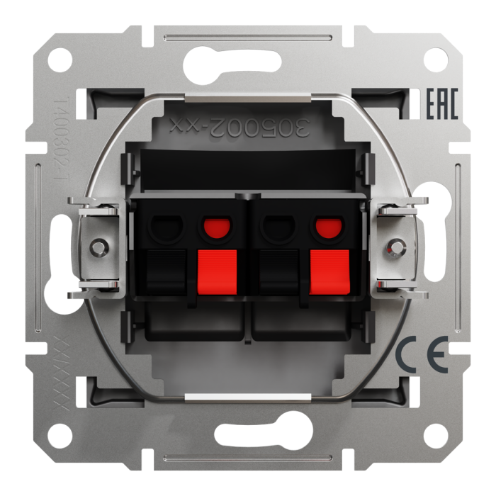 Аудіорозетка Asfora антрацит, Schneider Electric [EPH5700171]
