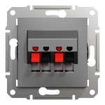 Гніздо гучномовця, чорна, Asfora - Schneider Electric [EPH5700171]