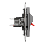 Гніздо гучномовця, чорна, Asfora - Schneider Electric [EPH5700171]