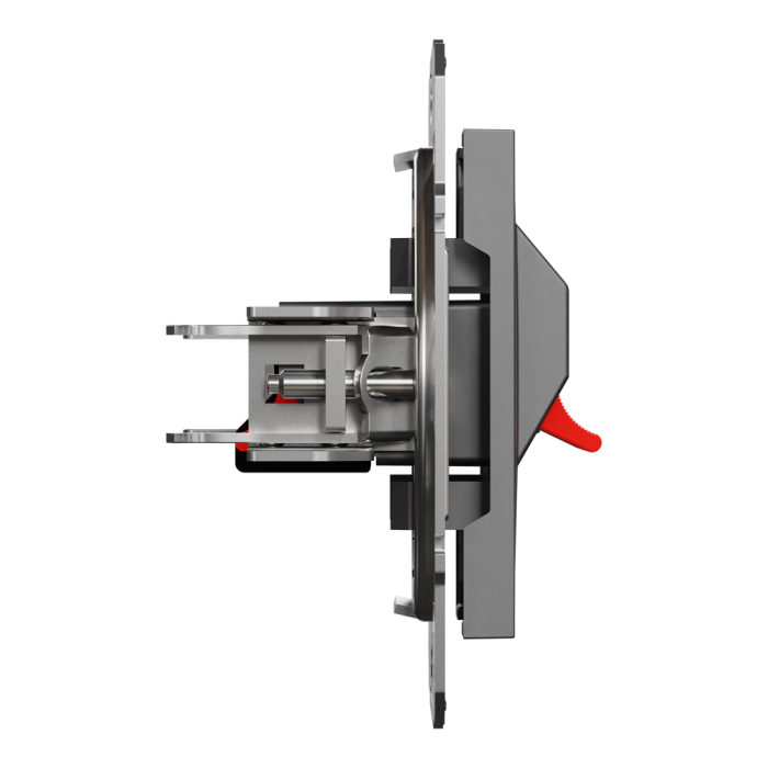 Аудіорозетка Asfora антрацит, Schneider Electric [EPH5700171]