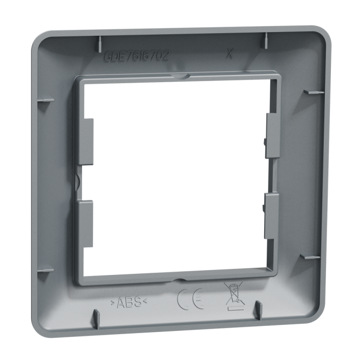 Рамка одномісна сталь, Schneider Electric [EPH5800162]