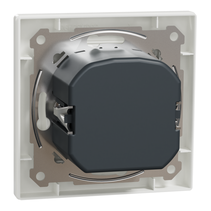 Поворотний LED димер, 230 В, 370 Вт, білий, Asfora, Schneider Electric [EPH6800121]